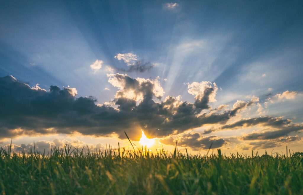 diversify your portfolio - sunny sky with clouds